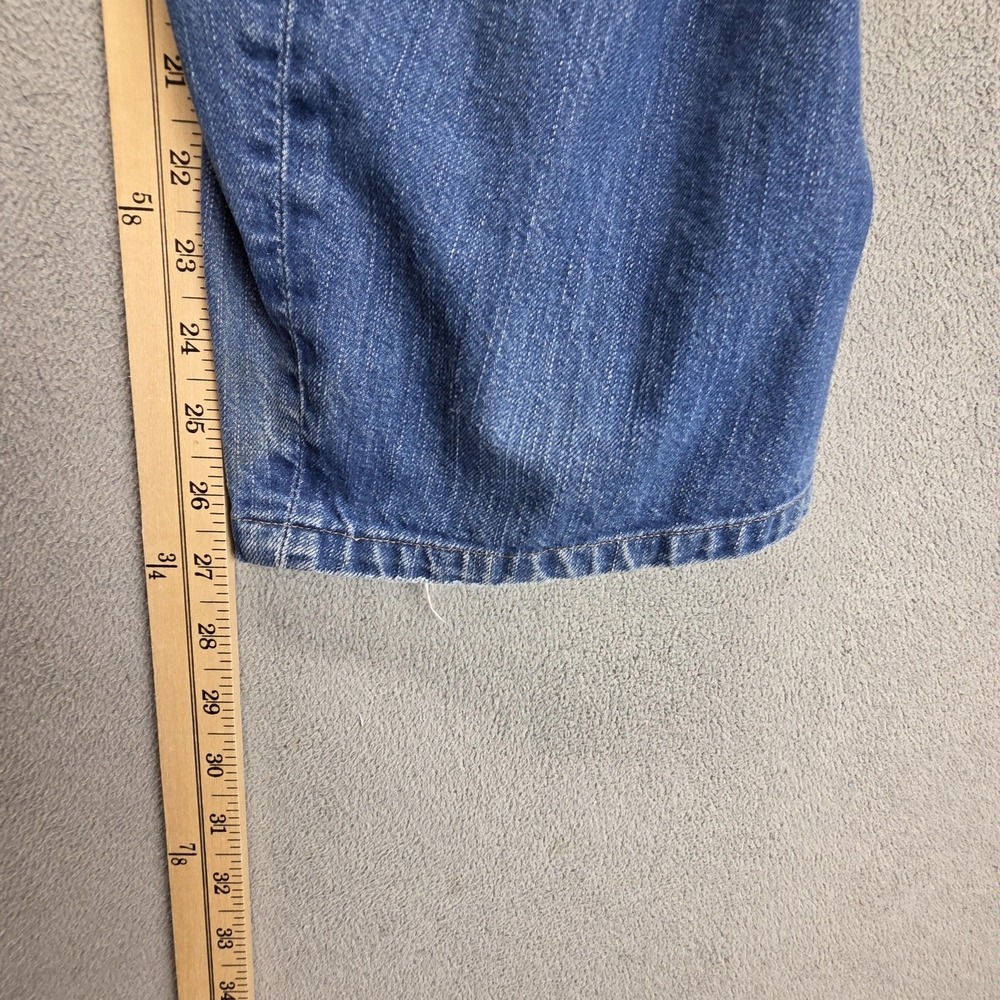 Vintage Levis Engineered Jeans Mens 31x27 Blue Twisted Button Fly Thrashed - Picture 4 of 16